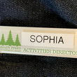 Load image into Gallery viewer, Shady Pines Activities Director Name Tag