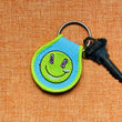 Load image into Gallery viewer, Happy Face Patch Keychain Designed by Puppyteeth