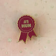 Load image into Gallery viewer, Number 1 Hun Enamel Pin