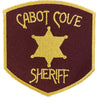 Load image into Gallery viewer, Cabot Cove Sheriff Iron-on 3" Patch - twistedEGOS