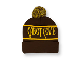 Cabot Cove Knit Beanie with Pom Pom