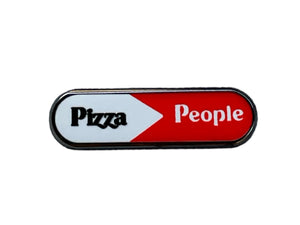 Pizza > People Enamel Pin
