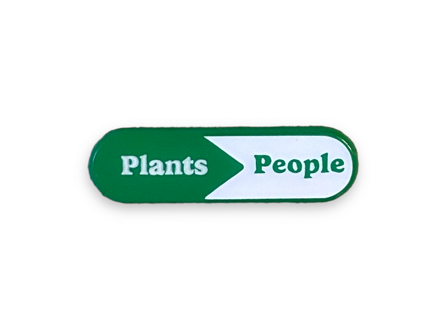 Plants > People Enamel Pin