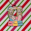 Load image into Gallery viewer, Have A Romy &amp; Michele Christmas Hard Enamel Christmas Ornament
