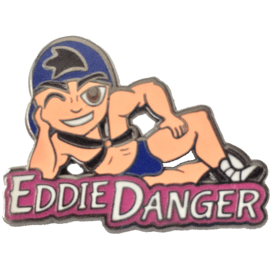 Official Eddie Danger Enamel Pin - twistedEGOS