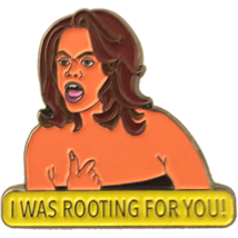 I was rooting for you! Enamel Pin - twistedEGOS
