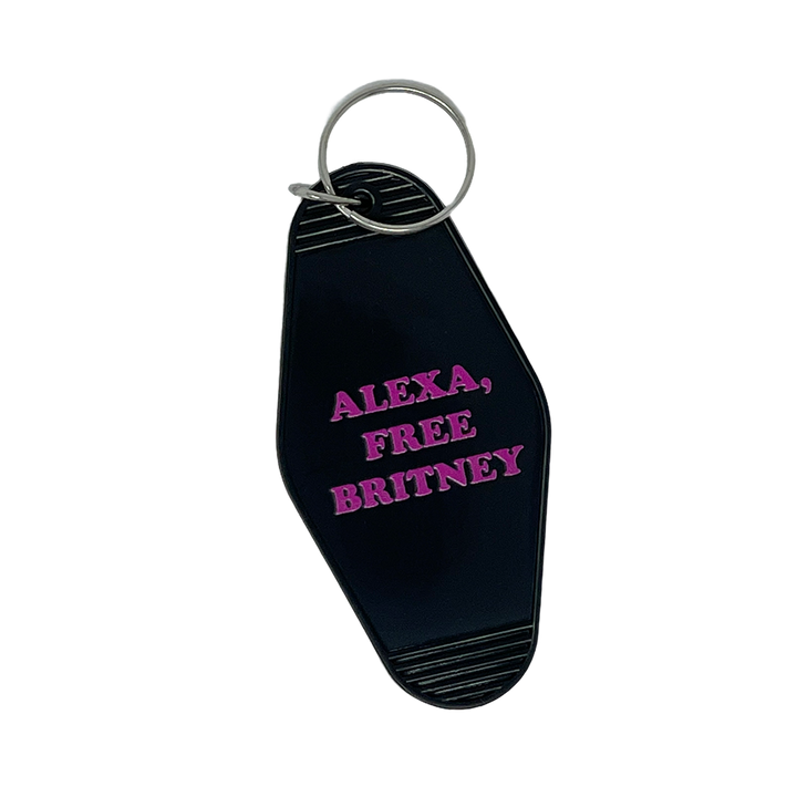 Alexa, Free Britney Motel Key Tag - twistedEGOS