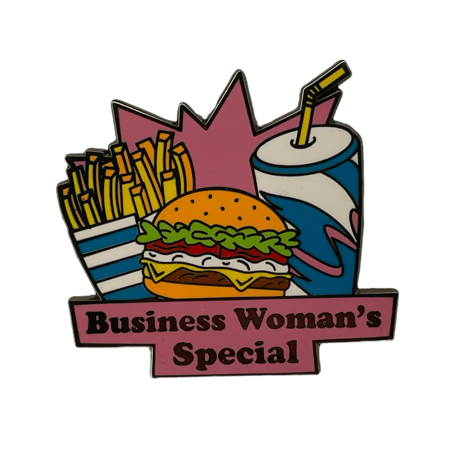 Business Woman's Special Enamel Pin