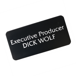 Executive Producer Dick Wolf Enamel Pin - twistedEGOS