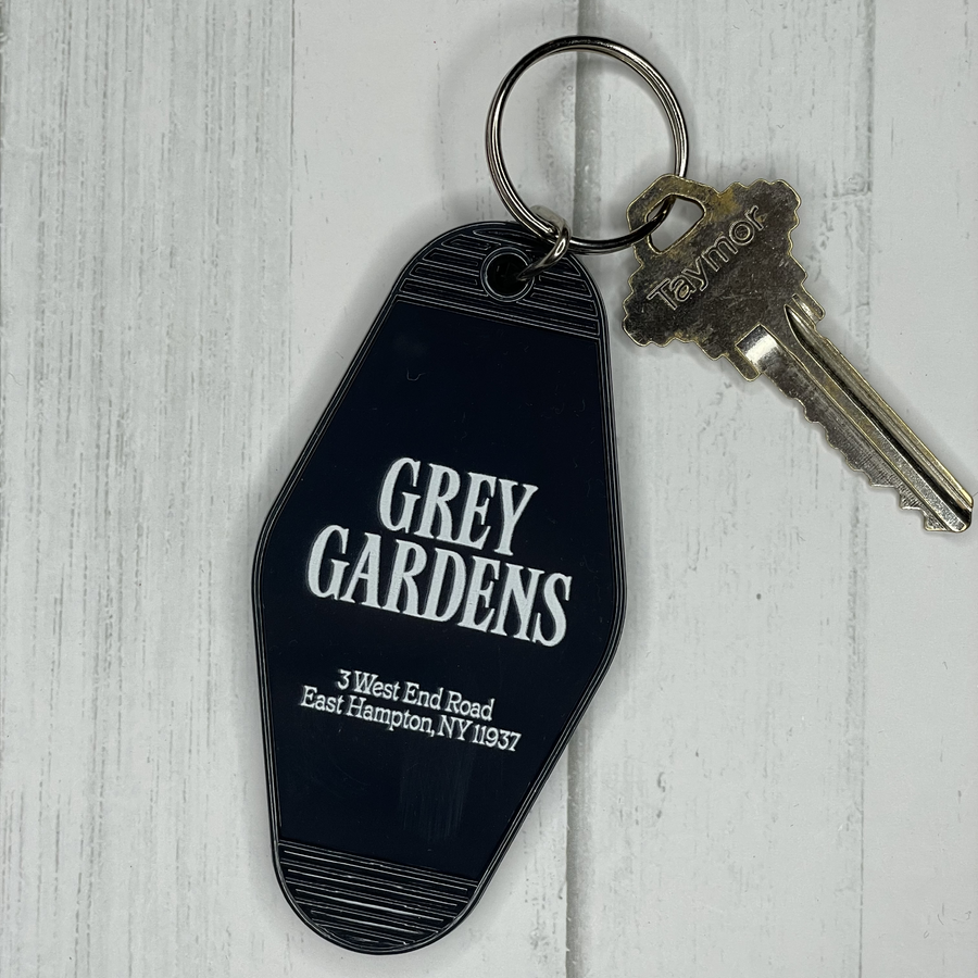 Grey Key Tag