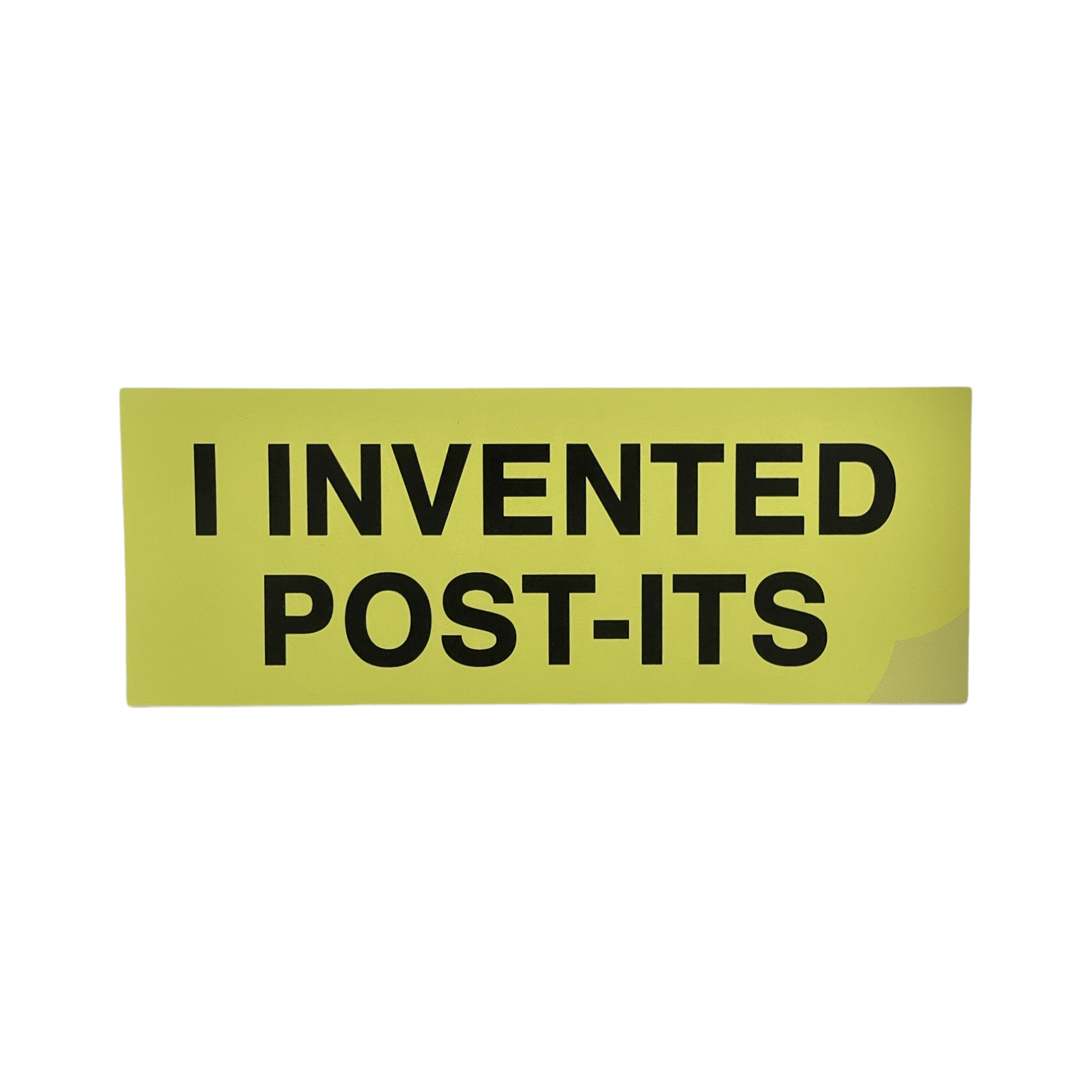 I Invented Post-Its 2-Pack Vinyl Sticker Set