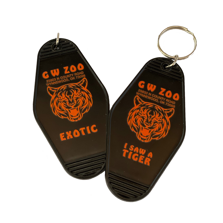 GW Zoo Tiger King Key Tag - twistedEGOS